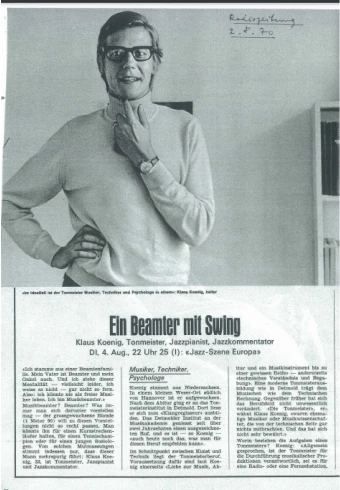 Interview Radiozeitung